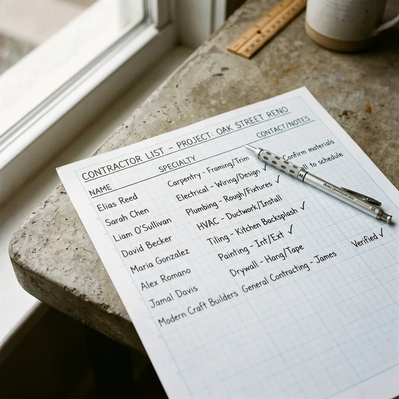 See listed local pros — step 02